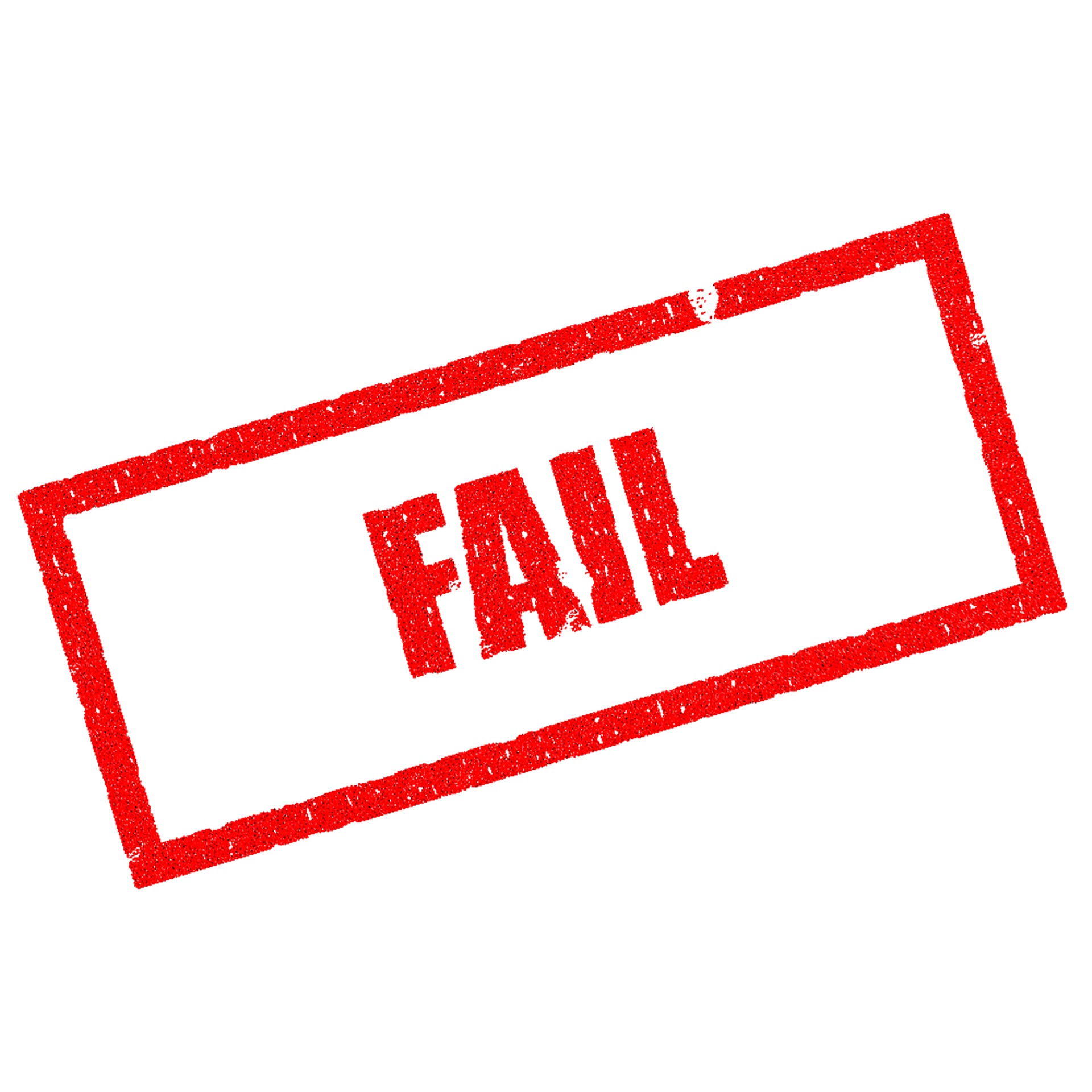 picture of the word Fail